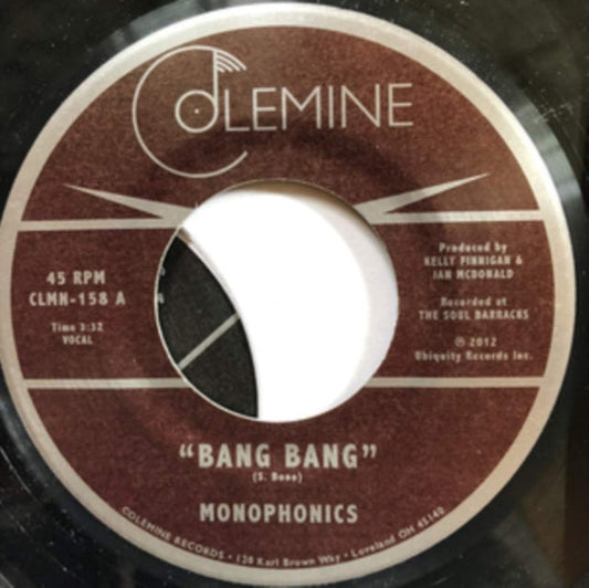 Monophonics - Bang Bang / Thinking Black - 7 Inch Vinyl