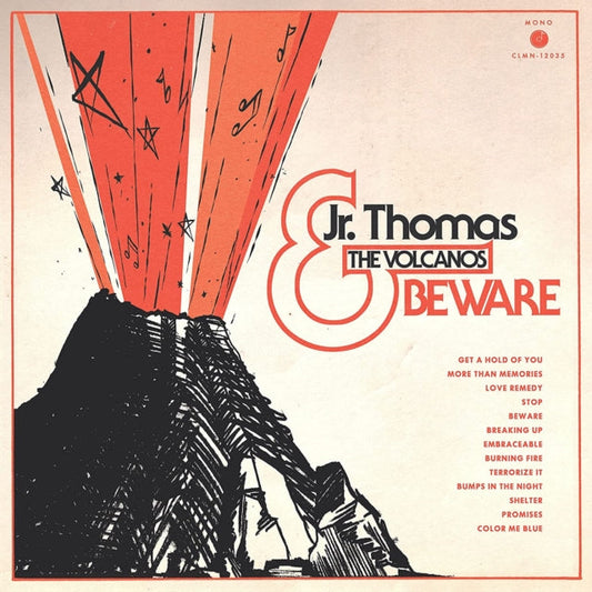Jr. Thomas & The Volcanos - Beware (Transparent Orange LP Vinyl)