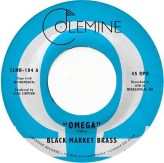 Black Marker Brass - Omega - 7 Inch Vinyl