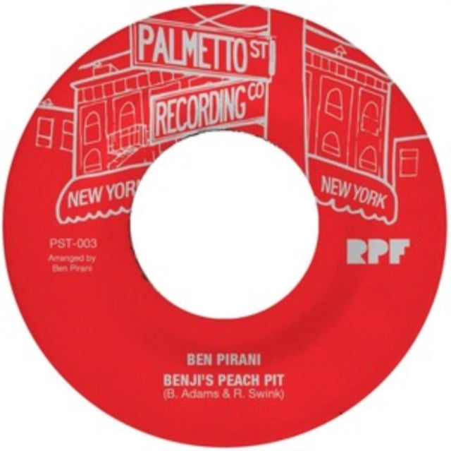 Ben & Evolfo Pirani - Benji's Peach Pit - 7 Inch Vinyl