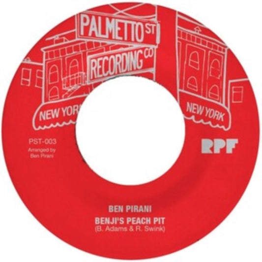 Ben & Evolfo Pirani - Benji's Peach Pit - 7 Inch Vinyl
