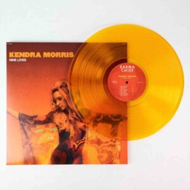 Kendra Morris - Nine Lives (Translucent Orange LP Vinyl) Vinyl Record