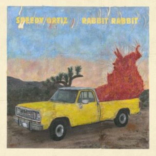 Speedy Ortiz - Rabbit Rabbit (Opaque Hot Pink, Yellow & Light Blue LP Vinyl) Vinyl Record