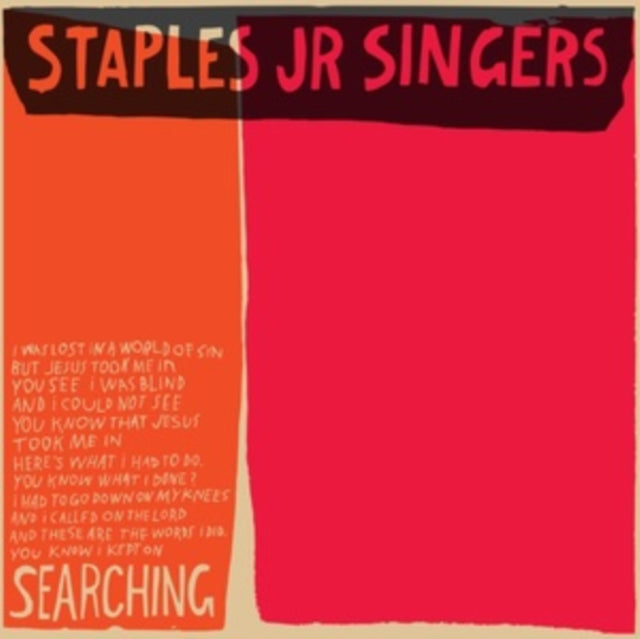 Staples Jr. Singers - Searching  Music CD