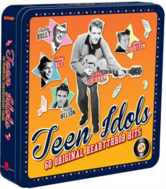 Various Artists - Teen Idols: 60 Original Heartthrob Hits / Various  Music CD