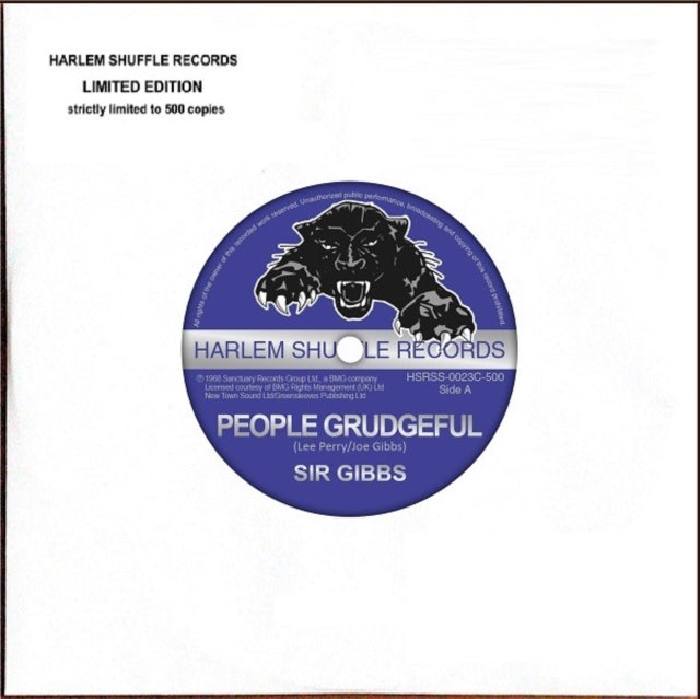 Sir Gibbs - People Grudgeful/Pan Ya Machete - 7 Inch Vinyl