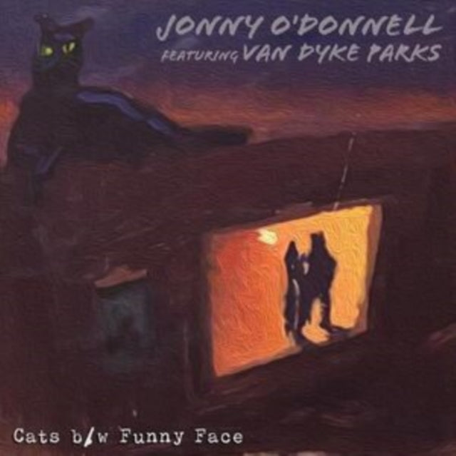 Johnny & Van Dyke Parks O'donnell - Cats / Funny Face (Purple 7Inch) - 7 Inch Vinyl
