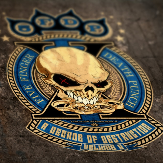 Five Finger Death Punch - Decade Of Destruction: Vol 2 (Cobalt Blue LP Vinyl) Vinyl Record
