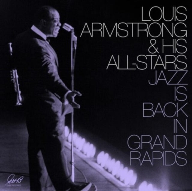 Louis & His All-Stars Armstrong - Jazz Is Back In Grand Rapids (Purple Vinyl/2LP) Vinyl Record