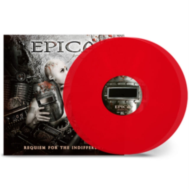 Epica - Requiem For The Indifferent (Transparent Red LP Vinyl) Vinyl Record