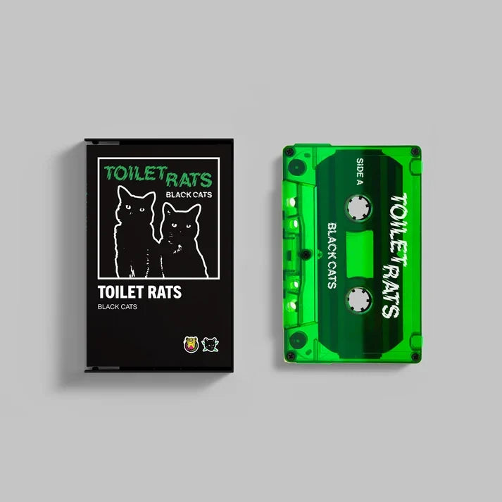 Toilet Rats – Black Cats Cassette Tape