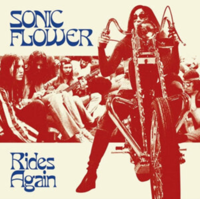 Sonic Flower - Rides Again (Transparent Red LP Vinyl) Vinyl Record