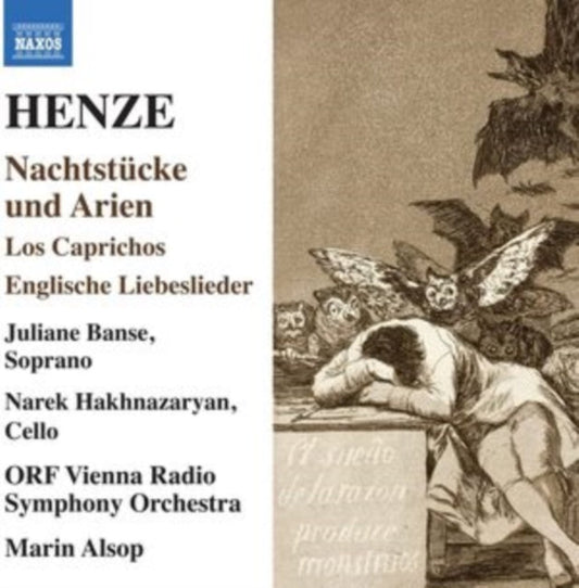 Juliane; Narek Hakhnazaryan; Orf Vienna Radio Symphony Banse - Henze: Nachtstucke Und Arien Music CD