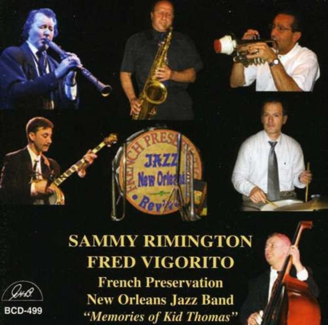 French Preservation New Orleans Jazz Band - Memories Of Kid Thomas  Music CD