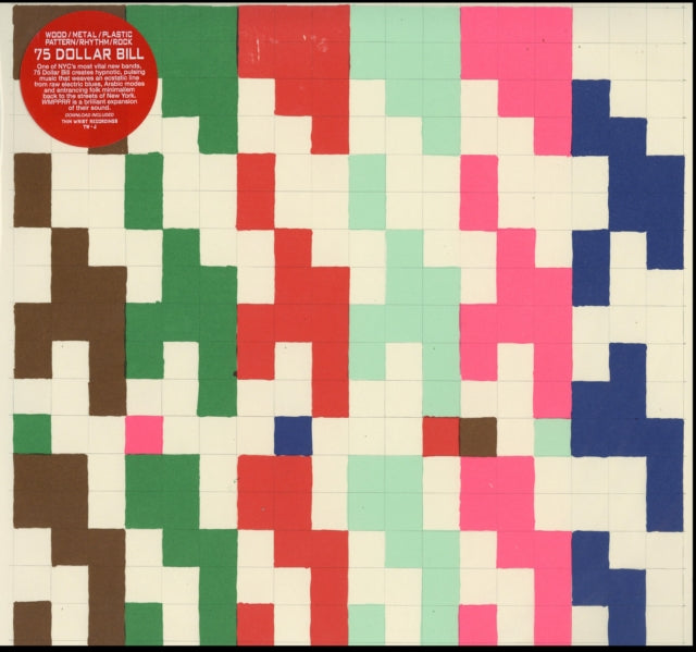 75 Dollar Bill - Wood/Metal/Plastic/Pattern/Rhythm/Rock - LP Vinyl Record