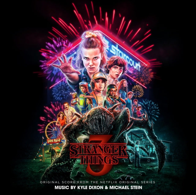 Kyle & Michael Stein Dixon - Stranger Things 3 Ost (2LP/Fireworks Splatter Vinyl) Vinyl Record