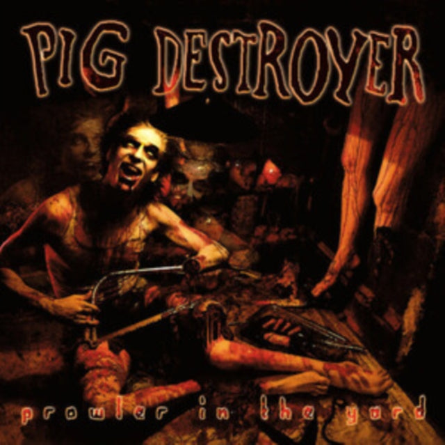 Pig Destroyer - Prowler In The Yard (Orange & Black Smoke LP Vinyl) Vinyl Record