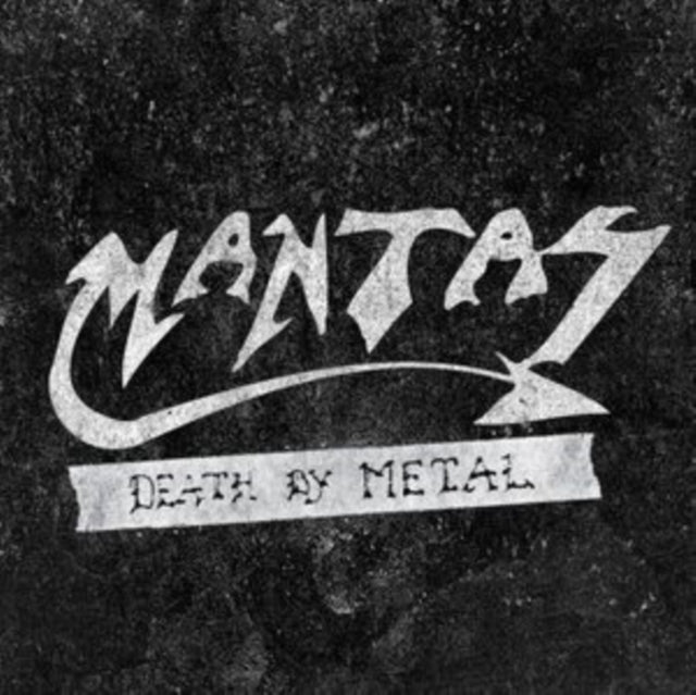 Mantas - Death By Metal (White With Black Splatter LP Vinyl) Vinyl Record