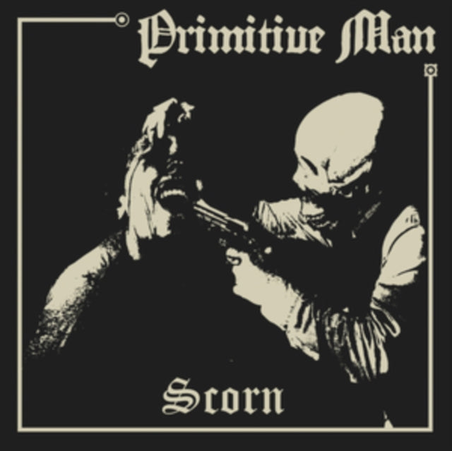 Primitive Man - Scorn (Black Ice With Heavy Bone White Splatter LP Vinyl) Vinyl Record