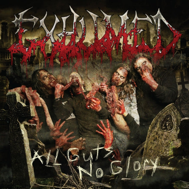Exhumed - All Guts, No Glory (Swamp Green With Splatter LP Vinyl) Vinyl Record