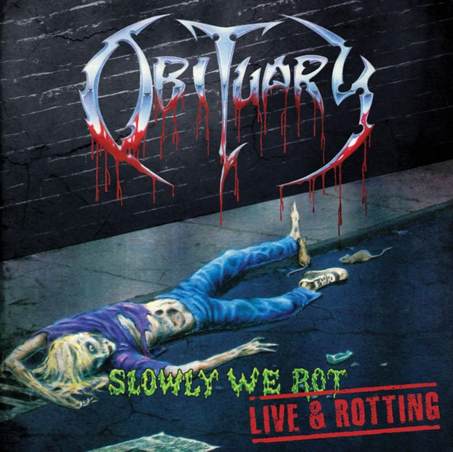 Obituary - Slowly We Rot (Slime Green LP Vinyl) Vinyl Record