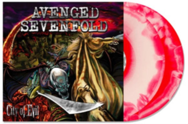 Avenged Sevenfold - City Of Evil (Red & White Vinyl/2LP) Vinyl Record