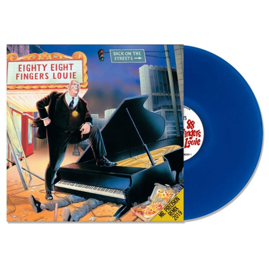 88 Fingers Louie - Back On The Streets (Remixed & Remastered) (Blue LP Vinyl) Vinyl Record