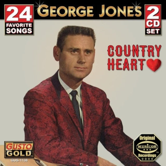George Jones - Country Heart Music CD