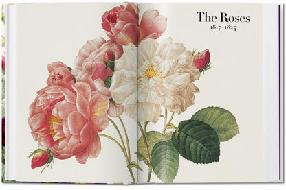 Redouté. The Book of Flowers. 45th Ed. (German, French, English) Book
