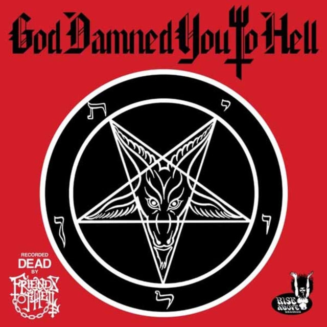 Friends Of Hell - God Damned You To Hell (Picture Disc) - 12 Inch Vinyl
