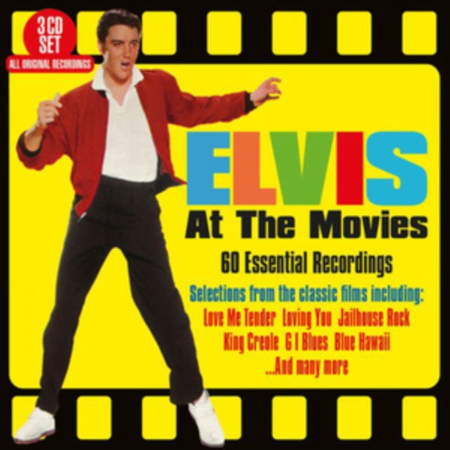 Elvis Presley - Elvis At The Movies - 60 Essential Recordings  Music CD