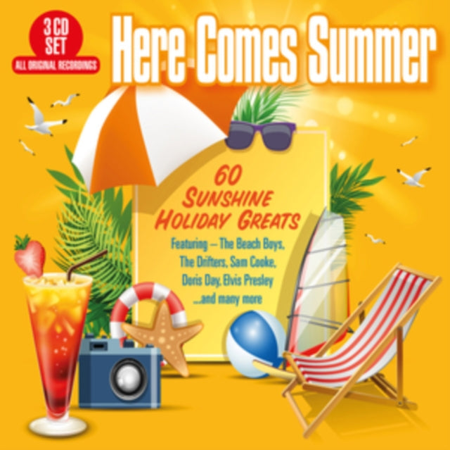 Here Comes Summer - 60 Sunshine Holiday Greats (3CD) Music CD