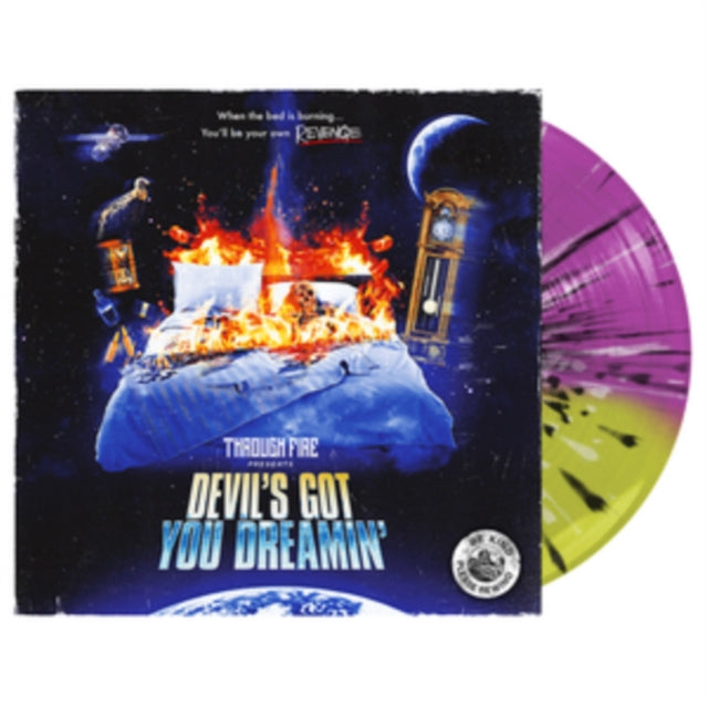 Through Fire - Devil's Got You Dreamin (Purple/Green W/ Black Splatter LP Vinyl) Vinyl Record