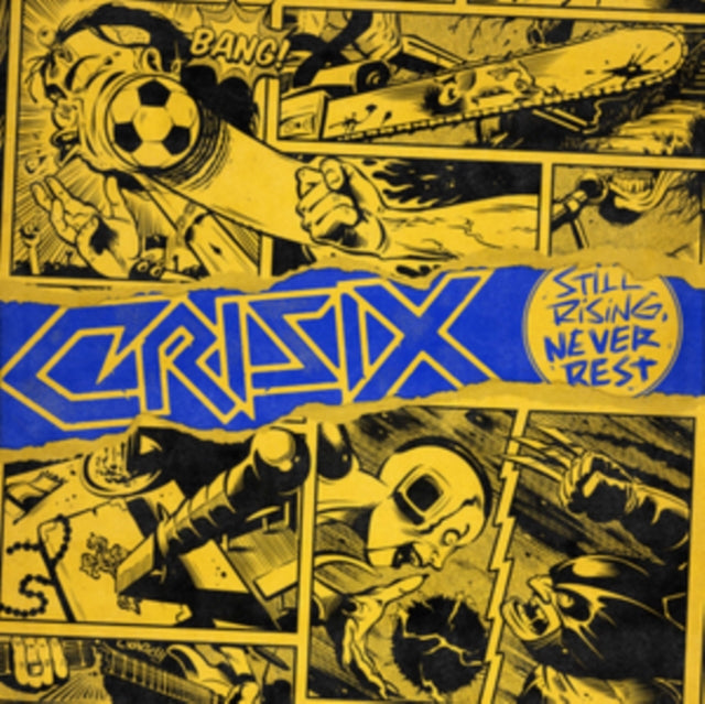 Crisix - Still Rising... Never Rest (Yellow, Red & Orange LP Vinyl) Vinyl Record