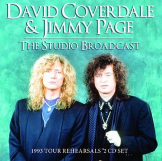 David & Jimmy Page Coverdale - Studio Broadcast Music CD