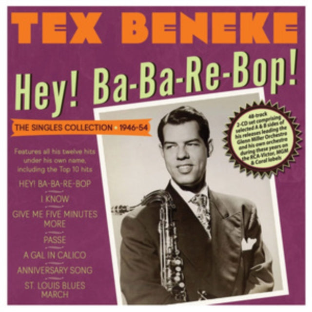 Tex Beneke - Hey! Ba-Ba-Re-Bop! The Singles Collection 1946-54 (2CD) Music CD