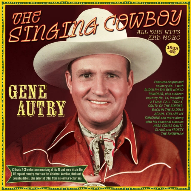 Gene Autry - Singing Cowboy: All The Hits & More 1933-52 Music CD