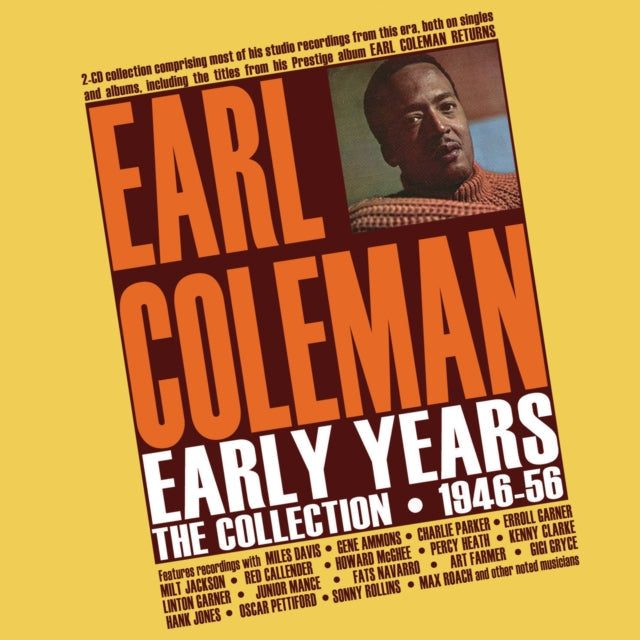 Earl Coleman - Early Years: The Collection 1946-56 (2CD) Music CD