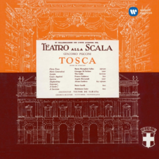 Maria Callas - Puccini: Tosca (1953 - De Saba  Music CD