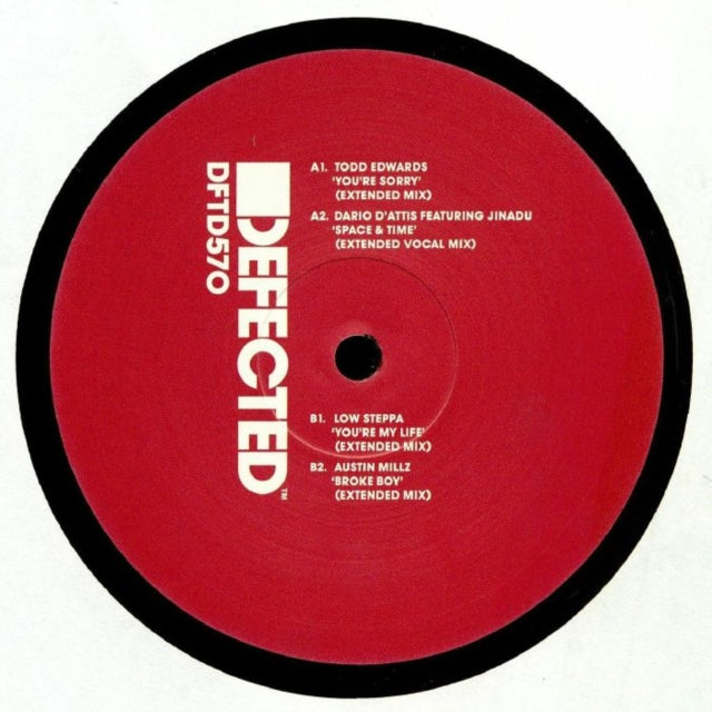 Various Artists - Defected: Ep 4 (Red 12Inch) - 12 Inch Vinyl
