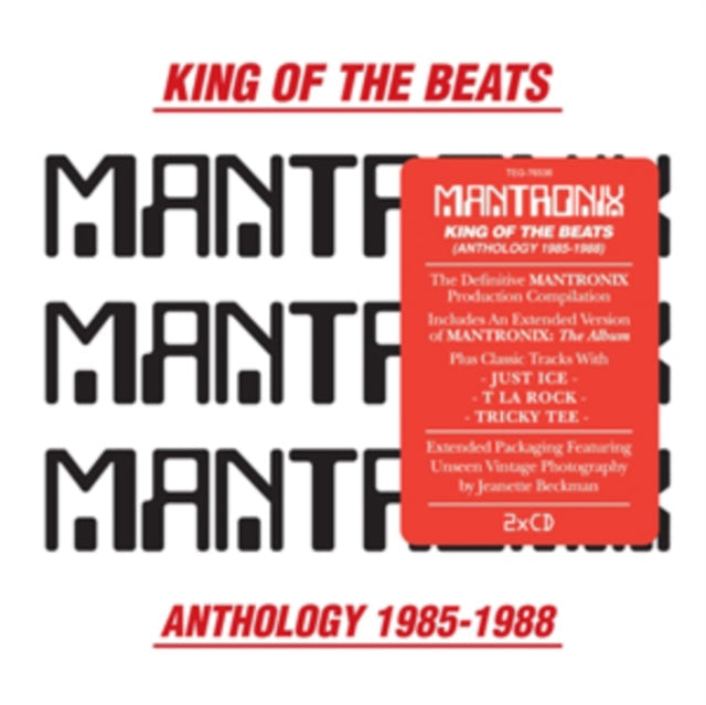 Mantronix - King Of The Beats: Anthology (1985-1988) Music CD