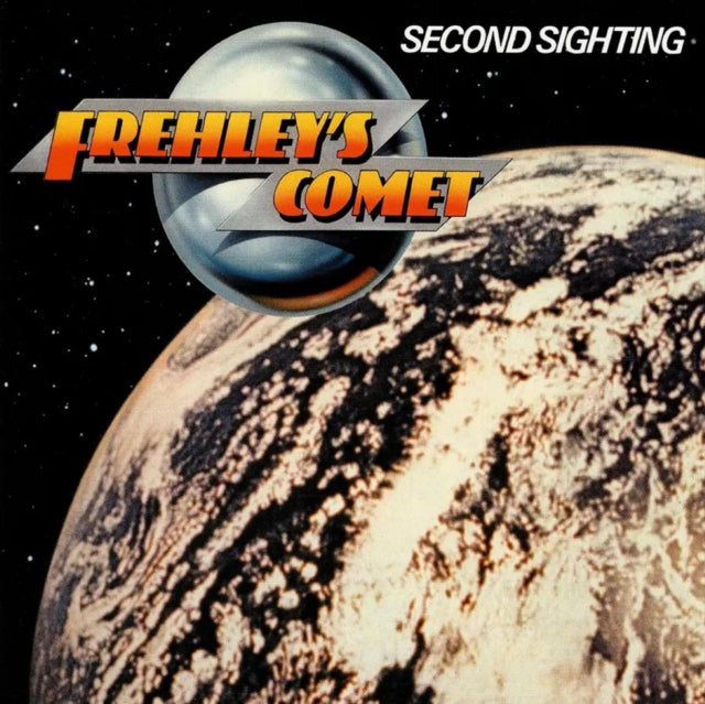Frehley's Comet - Second Sighting (Silver Blue & Tan Hand Poured Effect LP Vinyl) Vinyl Record
