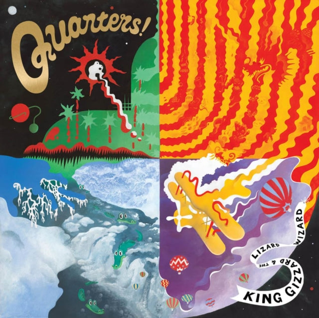King Gizzard & The Lizard Wizard - Quarters! - LP Vinyl Record
