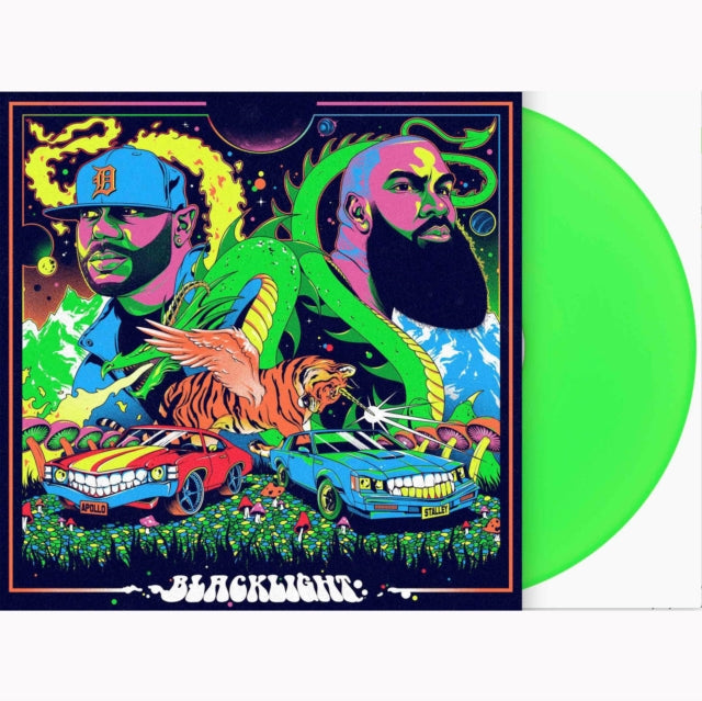 Apollo & Stalley Brown - Blacklight (Neon Green LP Vinyl) Vinyl Record