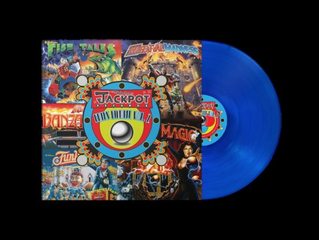 Jackpot Plays Pinball Vol. 2 (Blue LP Vinyl) Vinyl Record