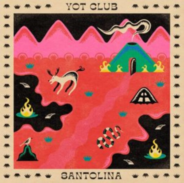 Yot Club - Santolina (Pink/Cream LP Vinyl) Vinyl Record