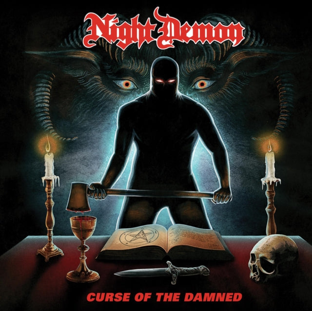 Night Demon - Curse Of The Damned (Deluxe/Reissue/Red LP Vinyl) Vinyl Record
