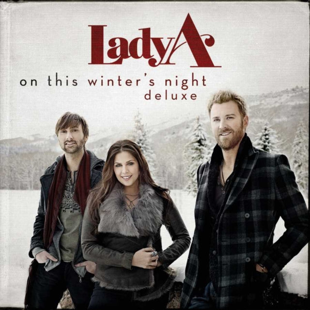 Lady A - On This Winter's Night (Deluxe/2LP/Red Vinyl) Vinyl Record