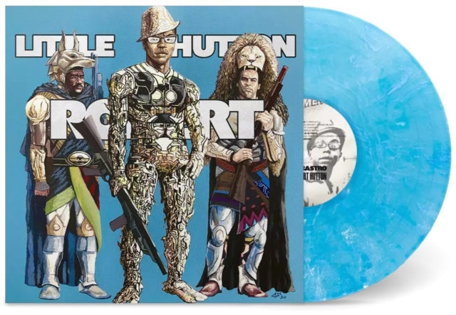 Curly Castro - Little Robert Hutton (Icy Blue LP Vinyl) Vinyl Record