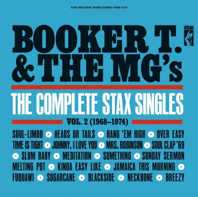 Booker T. & The Mg's - Complete Stax Singles Vol. 2 (1968-1974) (2LP/Red Vinyl) Vinyl Record